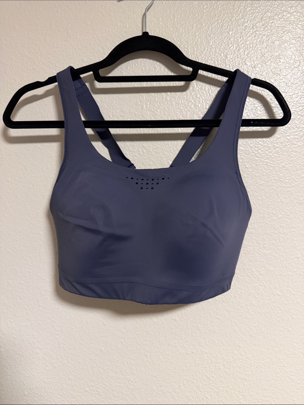 Athleta Slate Blue Supportive Sports Bra